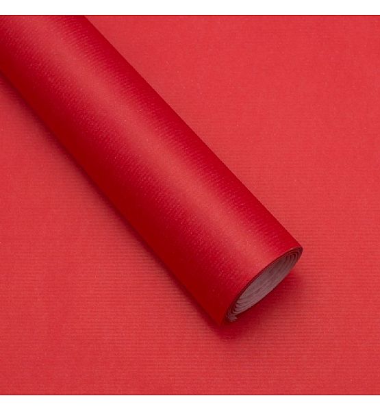 Balicí papír Det Gamle Apotek červený (cena za 1 roli) 0,7x6m