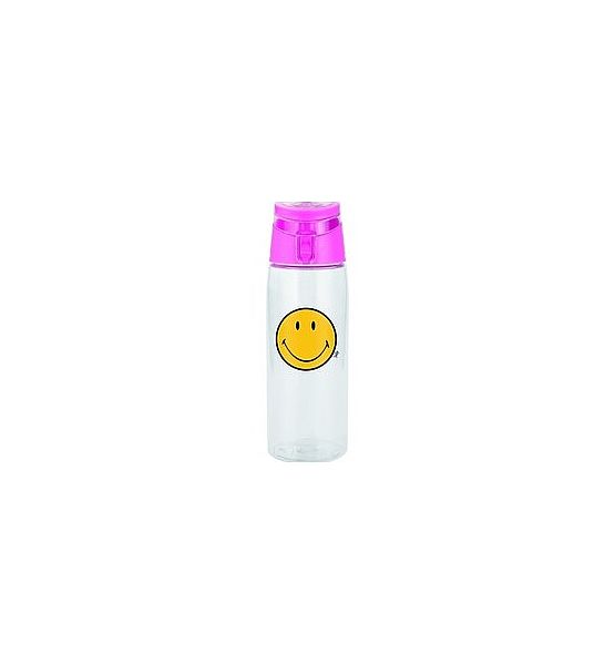 Láhev Zak Designs Smiley růžová 750ml