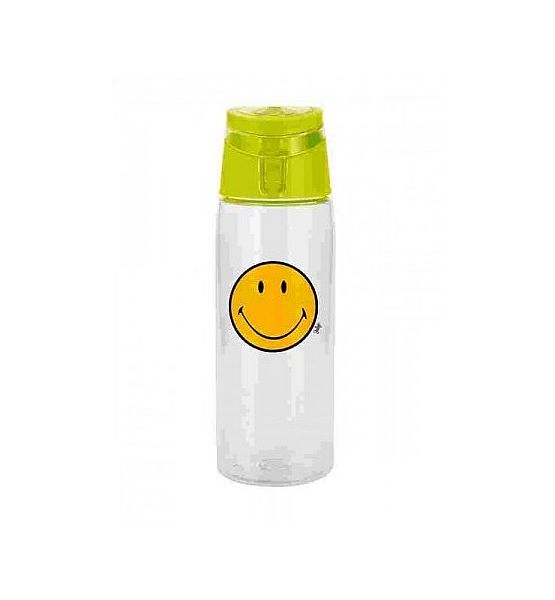 Láhev Zak Designs Smiley zelená plastová 750 ml