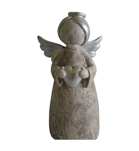 Dekorační soška anděl Stardeco 16x8 cm