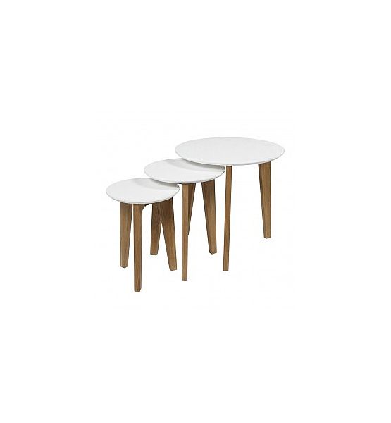 Konferenční stolek  KJ Collection  set/2ks S,M (první dva menší)