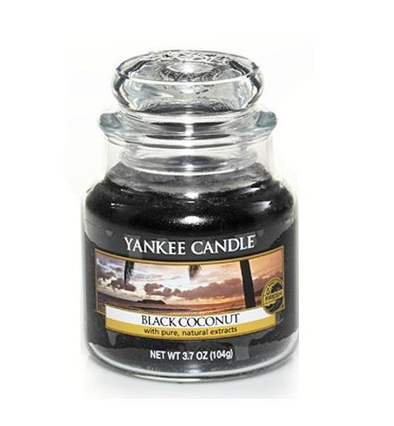 Vonná svíčka Yankee Candle Black Coconut classic malý 104g/30hod