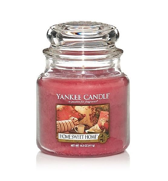 Vonná svíčka Yankee Candle Home Sweet Home classic střední 411g/90hod