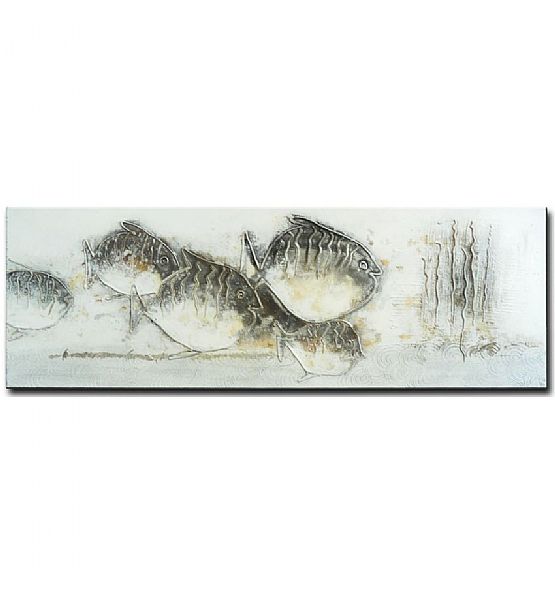 Obraz Stardeco ryby 50x150cm