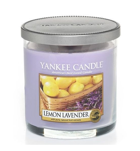 Vonná svíčka Yankee Candle Lemon Lavender decor malý198g/35hod