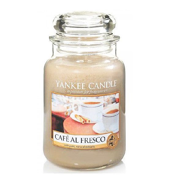 Vonná svíčka Yankee Candle Cafe Al Fresco classic velký 623g/150hod