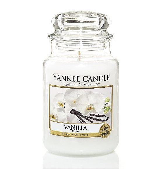 Vonná svíčka Yankee Candle Vanilla classic velký 623g/150hod