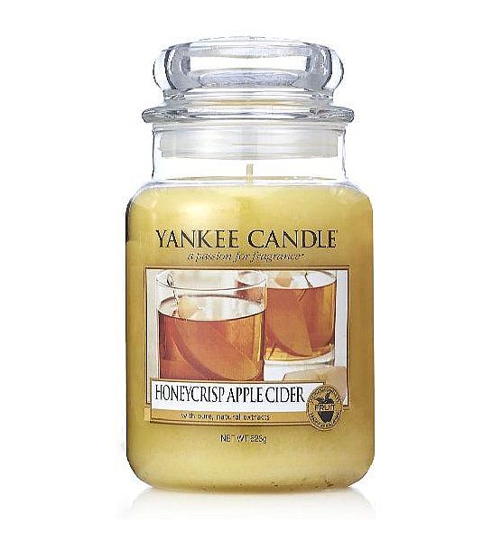Vonná svíčka Yankee Candle Honeycrisp Apple Cider classic velký 623g/150hod