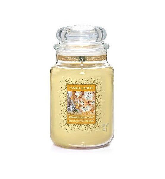 Vonná svíčka Yankee Candle Sprinkled Sugar classic velký 623g/150hod