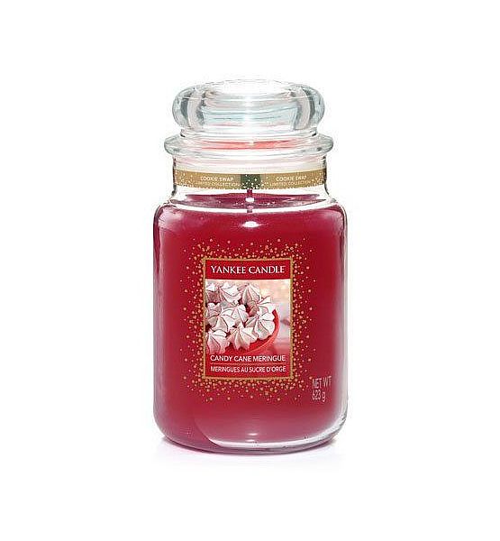 Vonná svíčka Yankee Candle Candy Cane Meringue classic velký 623g/150hod