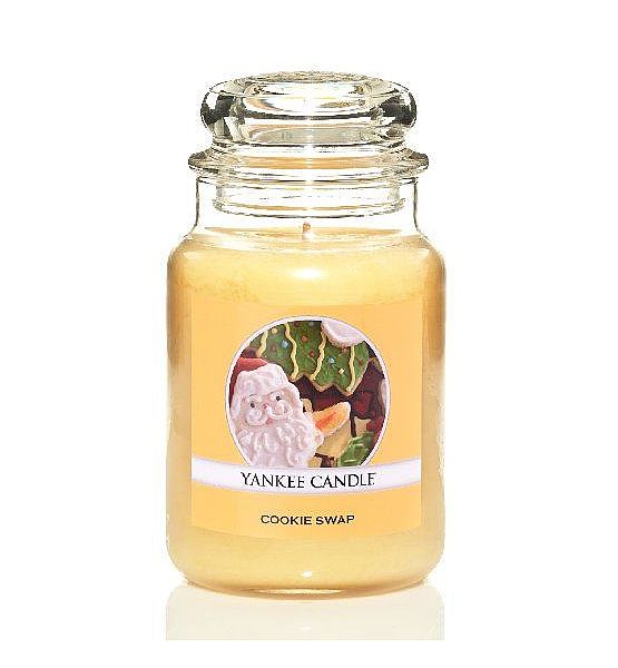 Vonná svíčka Yankee Candle Cookie Swap classic velký 623g/150hod