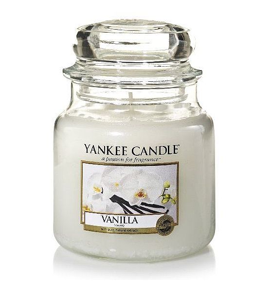 Vonná svíčka Yankee Candle Vanilla classic střední 411g/90hod