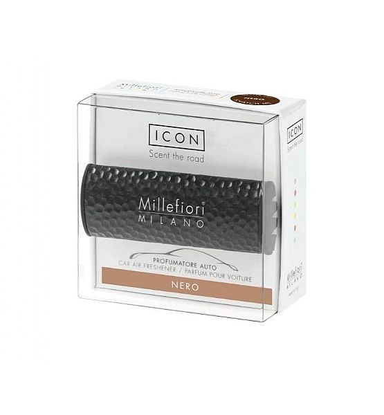 Vůně do auta Millefiori Milano METALLO SHADES Nero