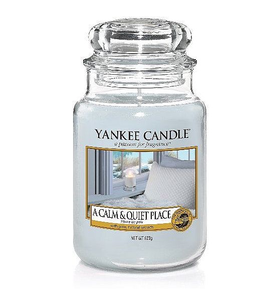 Vonná svíčka Yankee Candle A Calm Quiet Place classic velký  623g/150hod