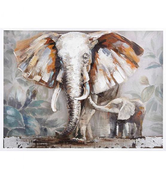 Obraz Stardeco sloni 90x120cm