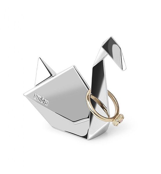 Držák na prsteny Umbra Origami labuť