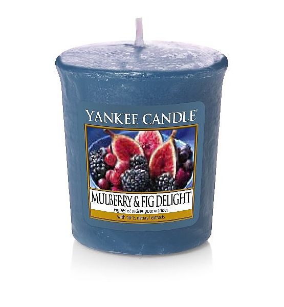 Vonná votivní svíčka Yankee Candle Mulberry Fig Delight  49g/15hod