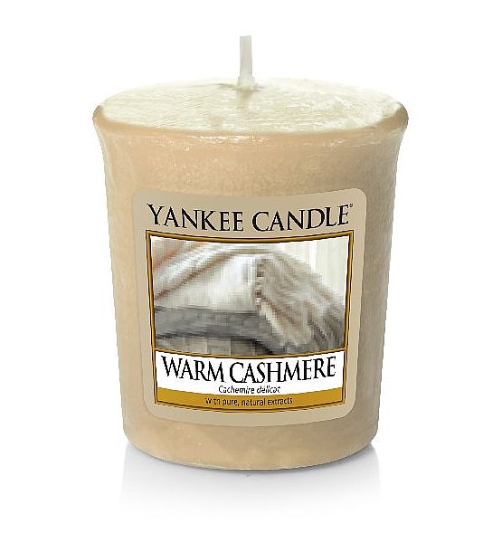 Vonná votivní svíčka Yankee Candle Warm Cashmere 49g/15hod