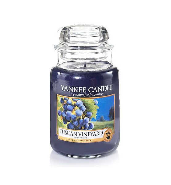 Vonná svíčka Yankee Candle Tuscan Vineyard Classic velký 623g/150hod