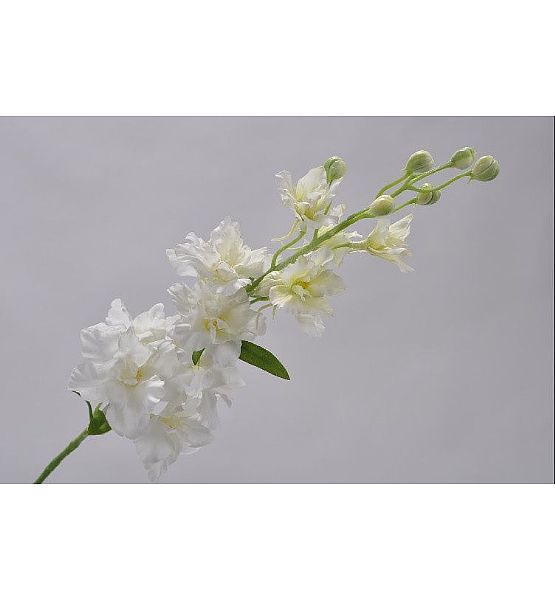Umělá květina Silk-ka Stračka bílá 61cm