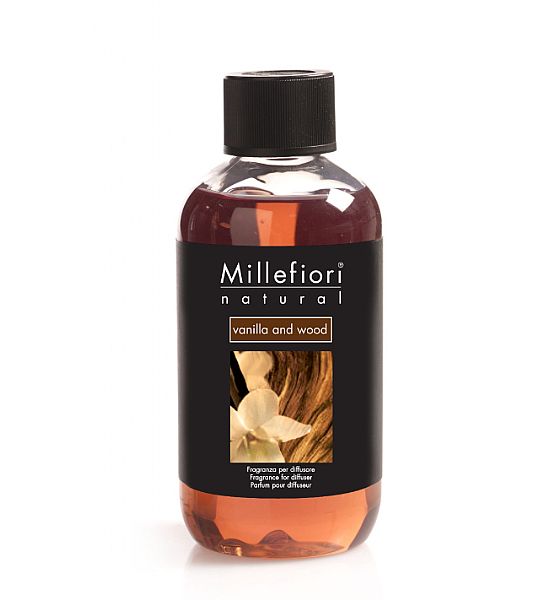 Náplň do difuzéru Millefiori Milano VANILLA & WOOD 250ml