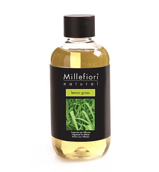 Náhradní náplň do difuzéru Millefiori Milano LEMON GRASS 250ml