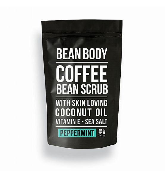 Kávový tělový peeling Bean Body Máta 220 g
