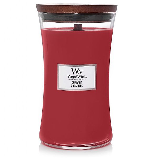 Vonná svíčka WoodWick - Currant 609g/110 - 120 hod