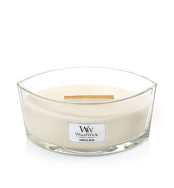 Vonná svíčka WoodWick - Vanilla Bean 453g/30 - 40 hod
