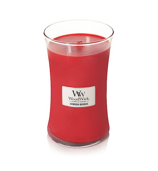 Vonná svíčka WoodWick - Crimson Berries 609g/110 - 120 hod