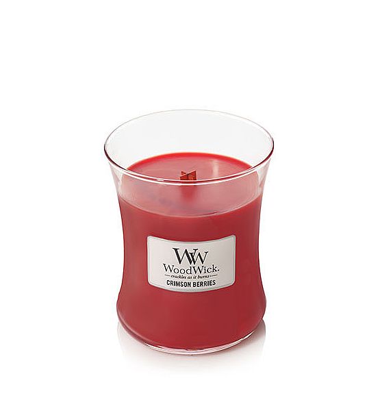 Vonná svíčka WoodWick - Crimson Berries 275g/55 - 65 hod