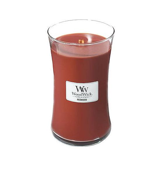 Vonná svíčka WoodWick - Redwood 609g/110 - 120 hod