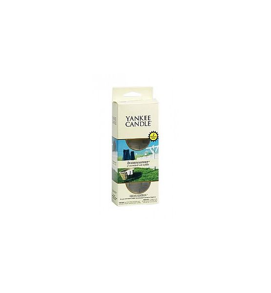 Náhradní náplň Yankee Candle do zásuvky Clean Cotton 2ks