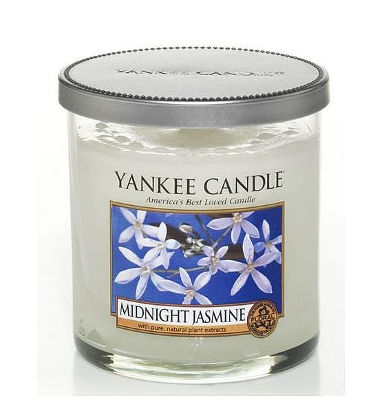 Vonná svíčka Yankee Candle Midnight Jasmine decor malý 198g/35hod