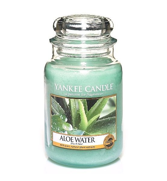Vonná svíčka Yankee Candle  Aloe Water classic velký 623g/150hod.
