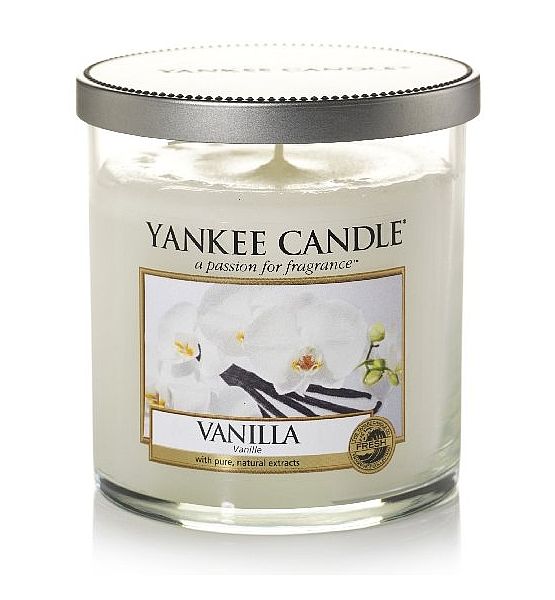 Vonná svíčka Yankee Candle Vanilla decor malý 198g/35hod