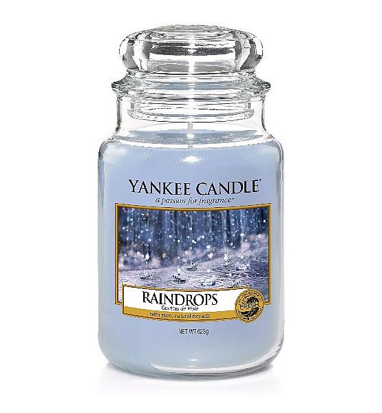 Vonná svíčka Yankee Candle Raindrops classic velký 623g/150hod