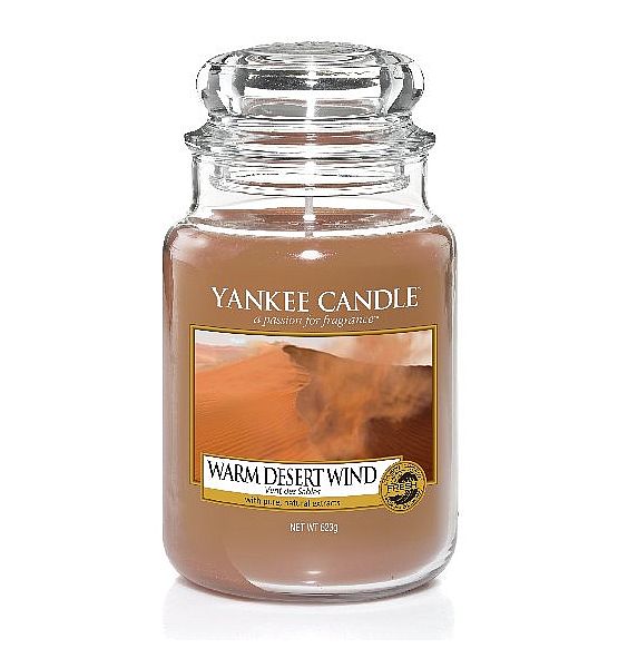Vonná svíčka Yankee Candle Warm desert Wind classic velký 623g/150hod
