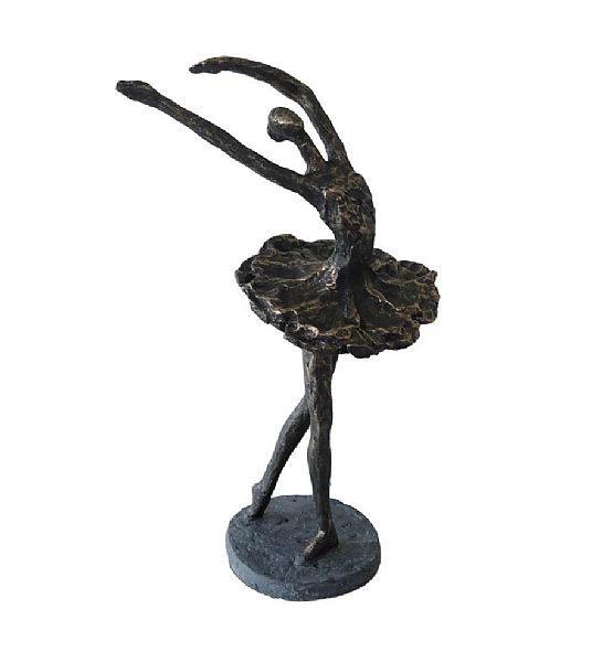 Dekorace baletka Stardeco polyresinová 37x21,5cm