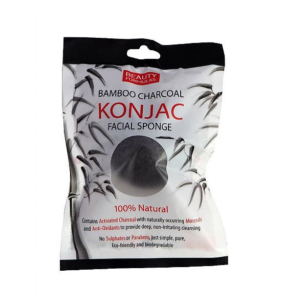 Houbička Konjac Beauty Formulas Charcoal