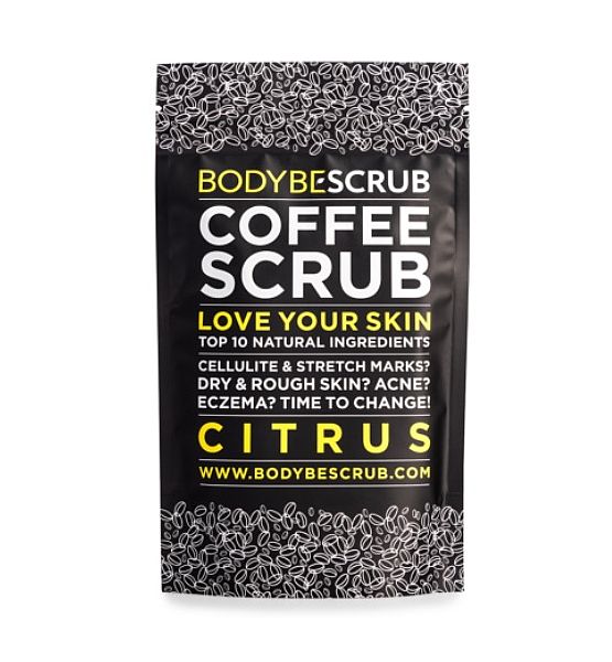 Kávový peeling BODYBE Scrub Citrus (30g)
