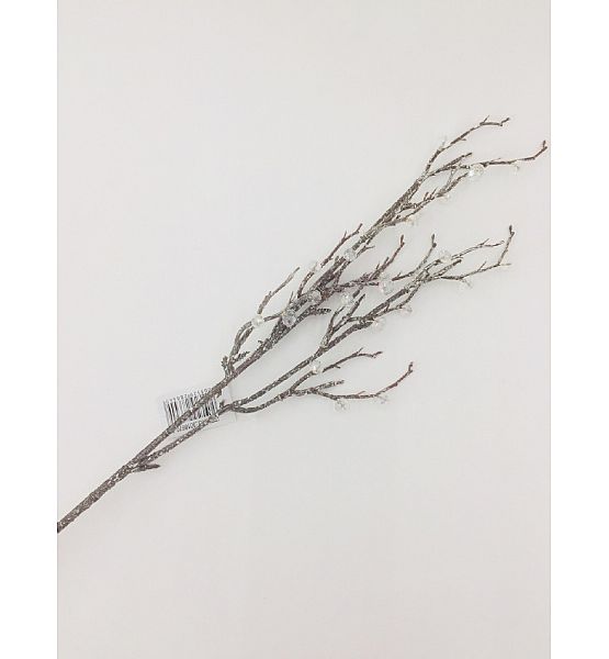 Umělá zimní větvička GASPER, 65 cm
