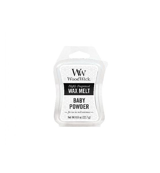 Vonný vosk WoodWick - Baby Powder 22,7g/20 hod