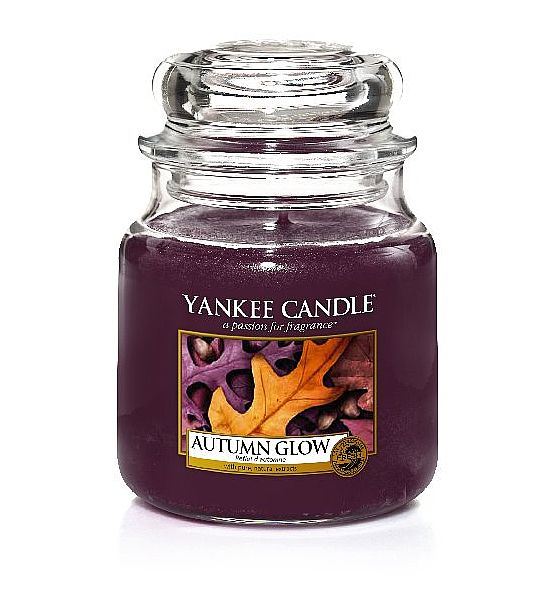 Vonná svíčka Yankee Candle Autumn Glow Classic střední 411g/90hod