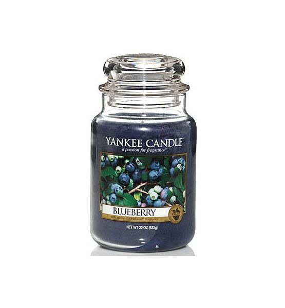 Vonná svíčka Yankee Candle Blueberry Collectors edition Classic velký 623g/150hod
