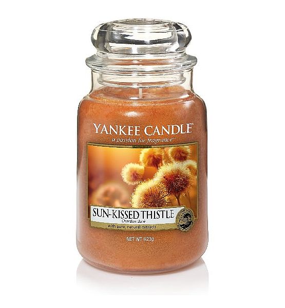 Vonná svíčka Yankee Candle Sun Kissed Thistle Collectors Classic velký 623g/150hod
