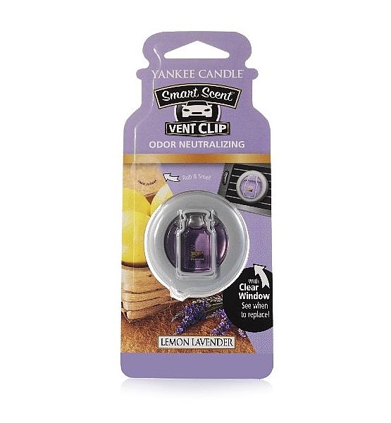 Vůně do auta Yankee Candle Clip Lemon Lavender 1ks