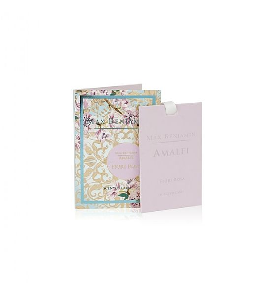 Vonná karta Max Benjamin - Amalfi: Fiori Rosa Scented