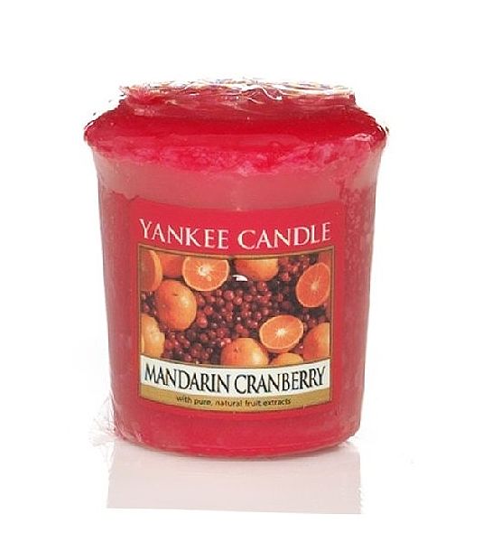 Vonná votivní svíčka Yankee Candle Mandarin Cranberry 49g/15hod