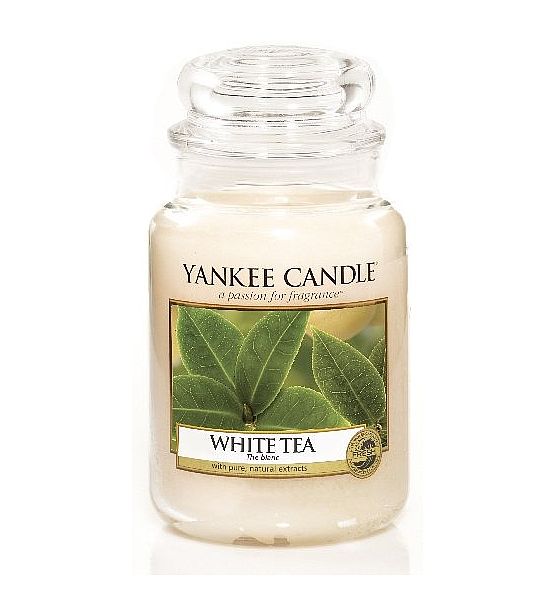 Vonná svíčka Yankee candle White Tea classic velký 623g/150hod.